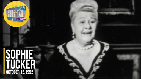 SOPHIE TUCKER - Some Of These Days (1911) - YouTube