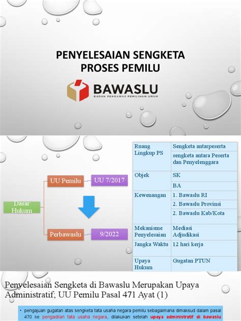 SOSIALISASI TATA CARA PENYELESAIAN … - balustradellc