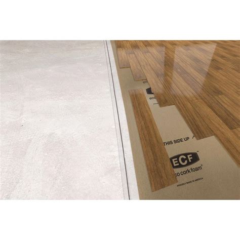 Soundproof Flooring Pad For Laminate Eco Cork Foam (ECF) Floor ... - balustradellc