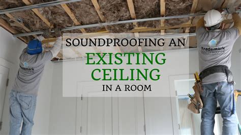 Soundproofing an Existing Ceiling Without Removing Drywall - balustradellc