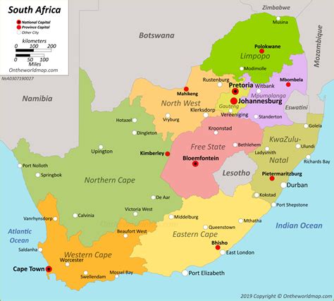South Africa Maps & Facts - World Atlas - raincitystudios.com