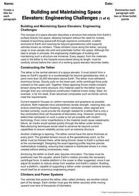 Space Elevators: Concepts and Challenges - muktibox.com