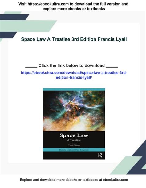 SPACE LAW: A TREATISE - wintechmobiles.com