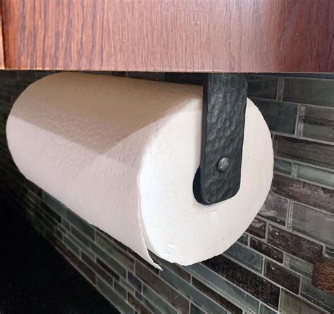 Space-Saving Under Cabinet Paper Towel Holder - balustradellc