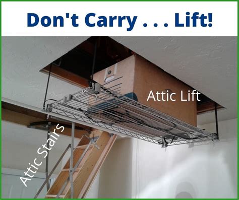SpaceLift Attic Storage Lift - Raising Storage to a … - balustradellc