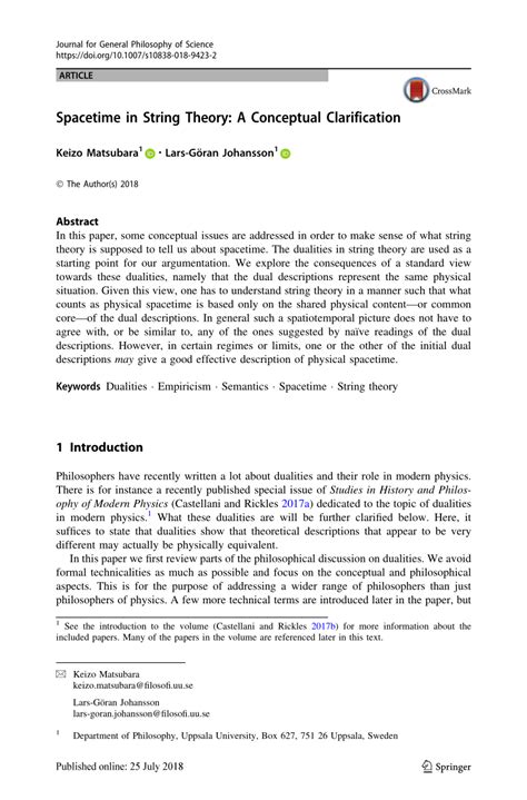Spacetime in String Theory: A Conceptual Clarification - wintechmobiles.com