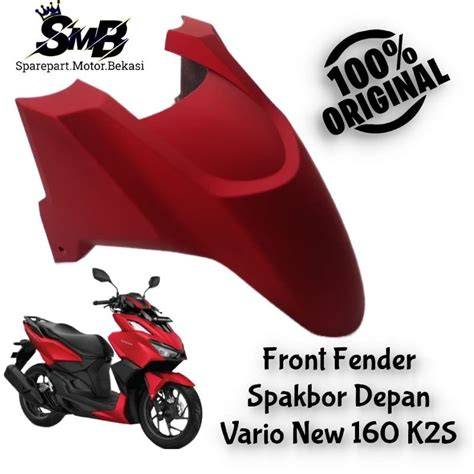 Spakbor Depan Vario LED New Merah - raincitystudios.com