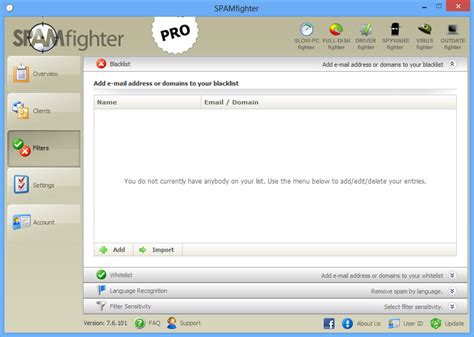 SPAMfighter for Windows