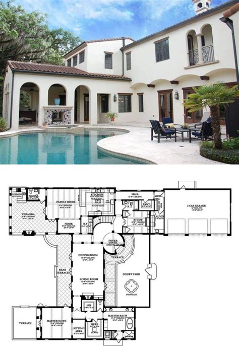 Spanish Style House Plans & Floor Plans - balustradellc