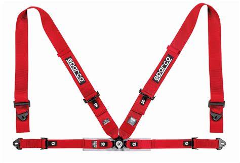 SPARCO Racing 4 Point 3" Seat Belt Quick Release Seatbelt Snap-On Harness - raincitystudios.com