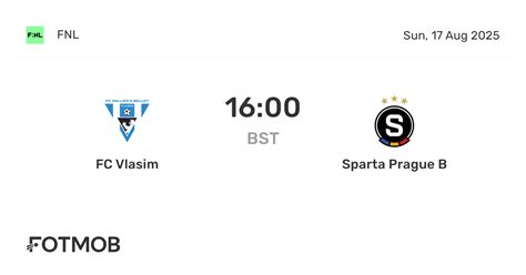 Sparta Prague II vs FC Vlasim Prediction, Tip and Match Preview ... - balustradellc