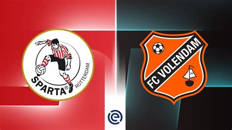 Sparta Rotterdam vs FC Volendam Live Scores | LiveScore - wintechmobiles.com