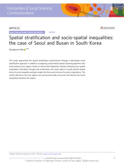 Spatial stratification and socio-spatial inequalities: the case of ... - wintechmobiles.com