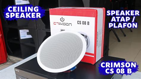 Speaker 8inc Ceiling atau plafon Cimson CS 08B - balustradellc