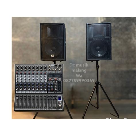 speaker active aktif monitor tiang 12 inch HR audio - balustradellc