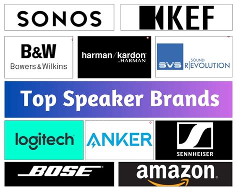 Speaker Brands - balustradellc