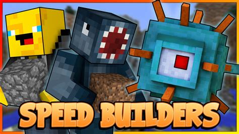 SPEED BUILDERS #6 ft. Oyun Portal Minecraft YouTube.