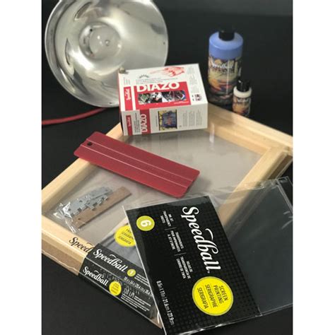 Speedball Screen Printing Kit for Clay - muktibox.com