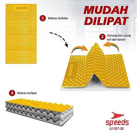 SPEEDS Matras Lipat Foam untuk Camping, Hiking, Traveling, … - balustradellc