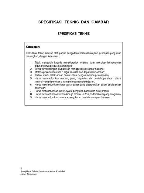 Spesifikasi Jalan Sirtu untuk Pembangunan | PDF - Scribd - raincitystudios.com