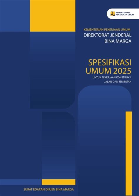 SPESIFIKASI UMUM - Direktorat Jenderal Bina Marga - muktibox.com