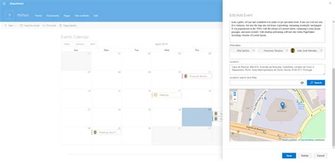 SPFx Calendar Web Part Blog IT