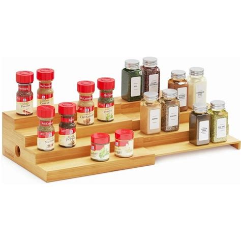 Spice Rack Organizer for Cabinet,with Labels,4.5" W … - balustradellc