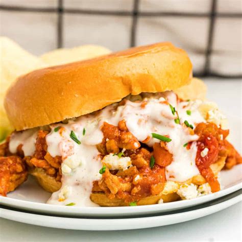 Spice up Memorial Day with these Buffalo chicken sloppy Joe - balustradellc