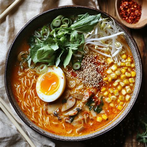 Spicy Miso Ramen - Dishing Out Health - balustradellc