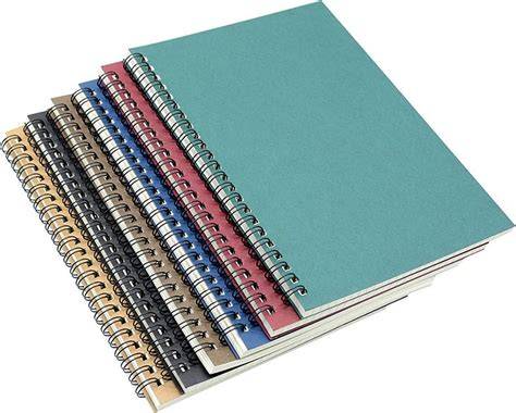 Spiral Notebooks - 100% Recycled Paper - Made in USA - Decomposition - raincitystudios.com