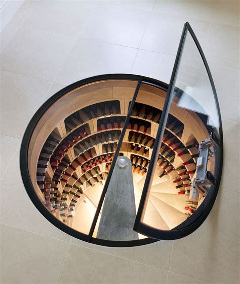 Spiral Wine Cellar - Underground Wine Cellars Solutions - balustradellc