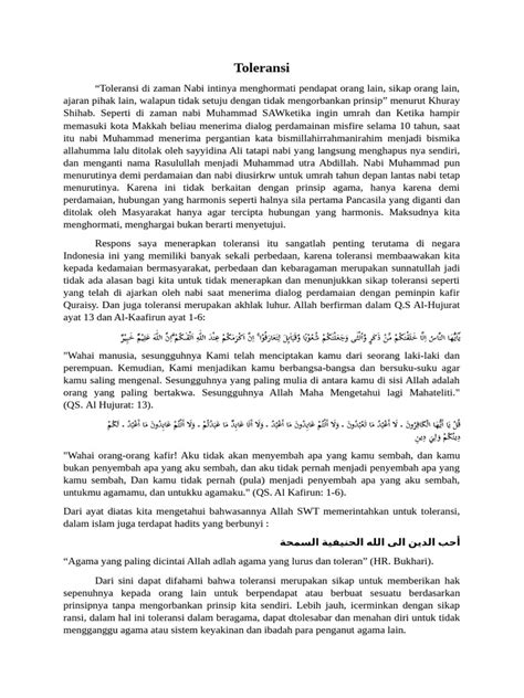 SPIRITUALITAS DAN TOLERANSI - balustradellc