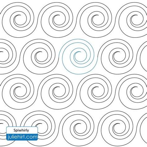 SPIWHIRLY Longarm Quilting Digital Pattern for Edge to Edge Etsy