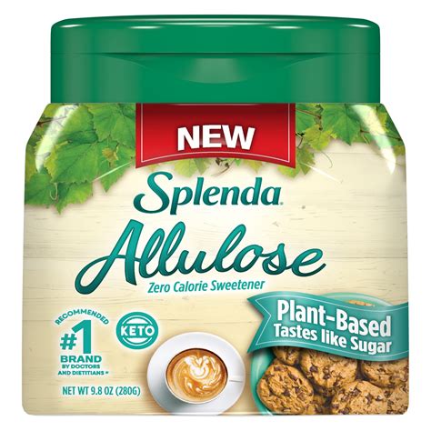 SPLENDA ALLULOSE Plant-Based Zero Calorie Sweetener Jar for …