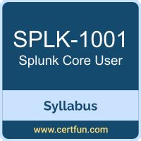 SPLK-1001 PDF Demo