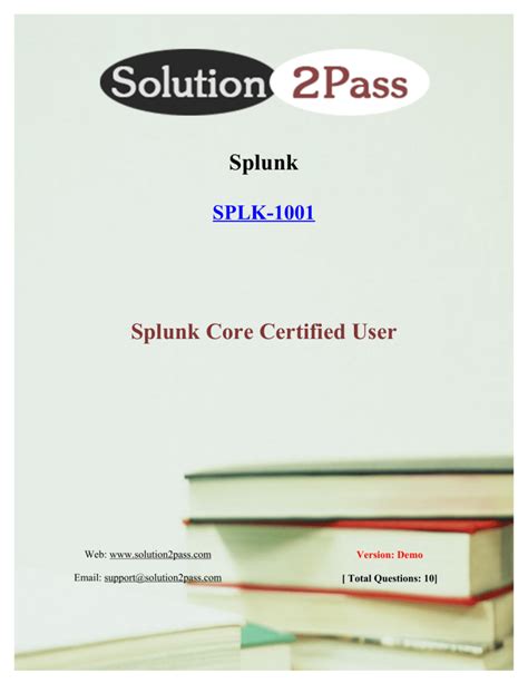 SPLK-1001 Prüfungsinformationen