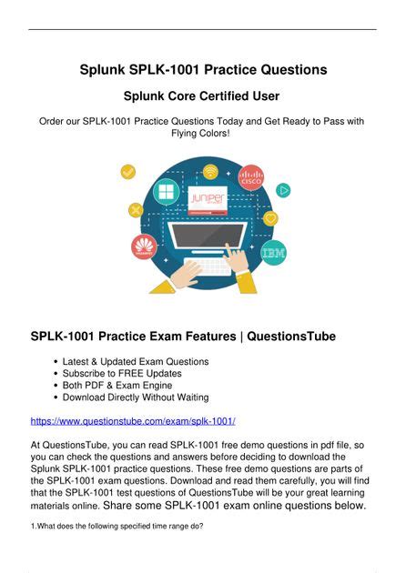 SPLK-1001 Prüfungsaufgaben