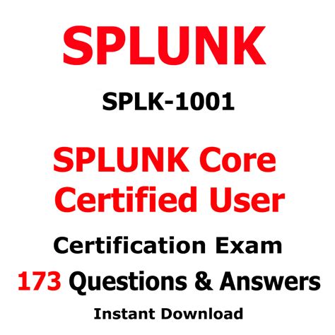 SPLK-1001 Tests