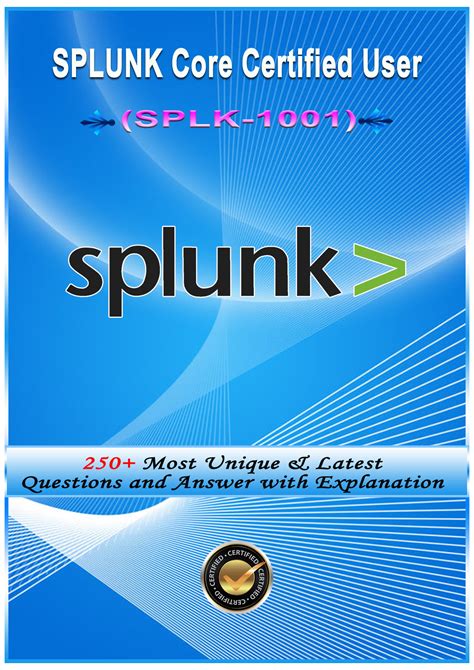 SPLK-1001 Zertifikatsfragen