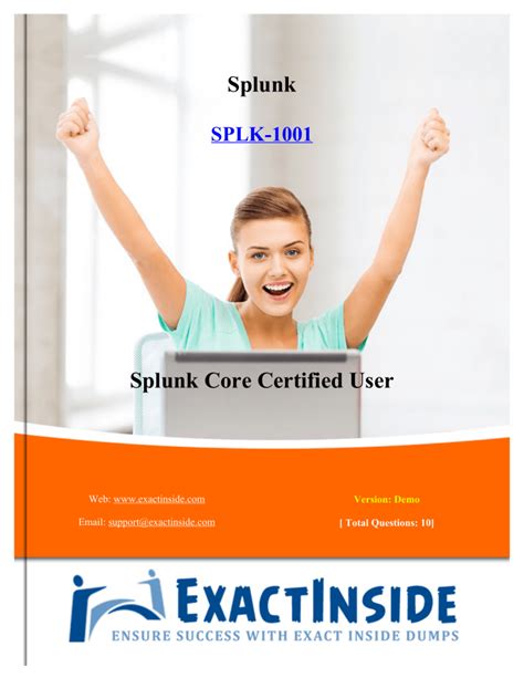 SPLK-1001 Zertifizierungsprüfung