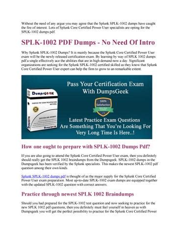 SPLK-1002 PDF Testsoftware
