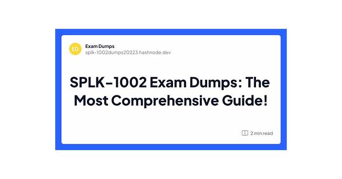 New SPLK-1002 Exam Price