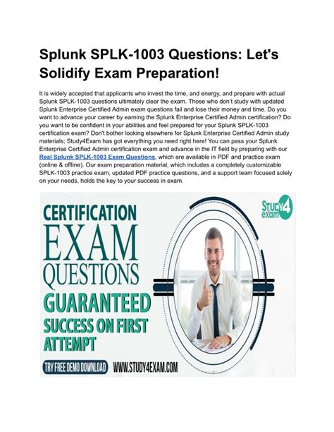 SPLK-1003 Exam Fragen
