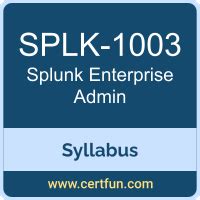 SPLK-1003 Lernressourcen