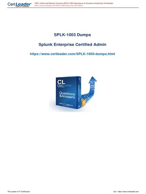 SPLK-1003 PDF Demo