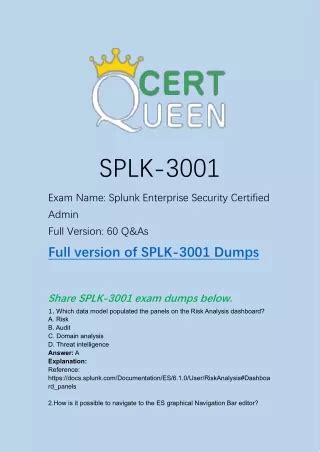SPLK-1004 Fragenkatalog