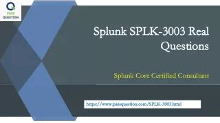 SPLK-1004 Latest Test Materials