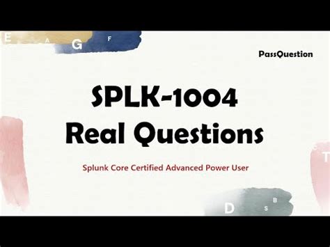 SPLK-1004 Online Test