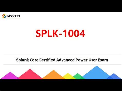 SPLK-1004 Testfagen