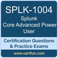 SPLK-1004 Tests